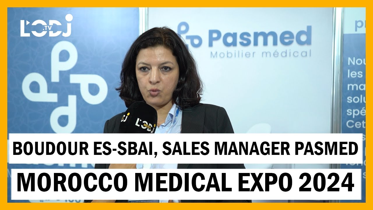 Témoignage de Mme Boudour Es-sbai, Sales Manager Pasmed, Morocco Medical Expo 2024
