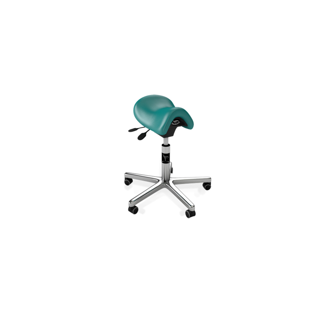 Siège Bambach cuir premium bleu turquoise