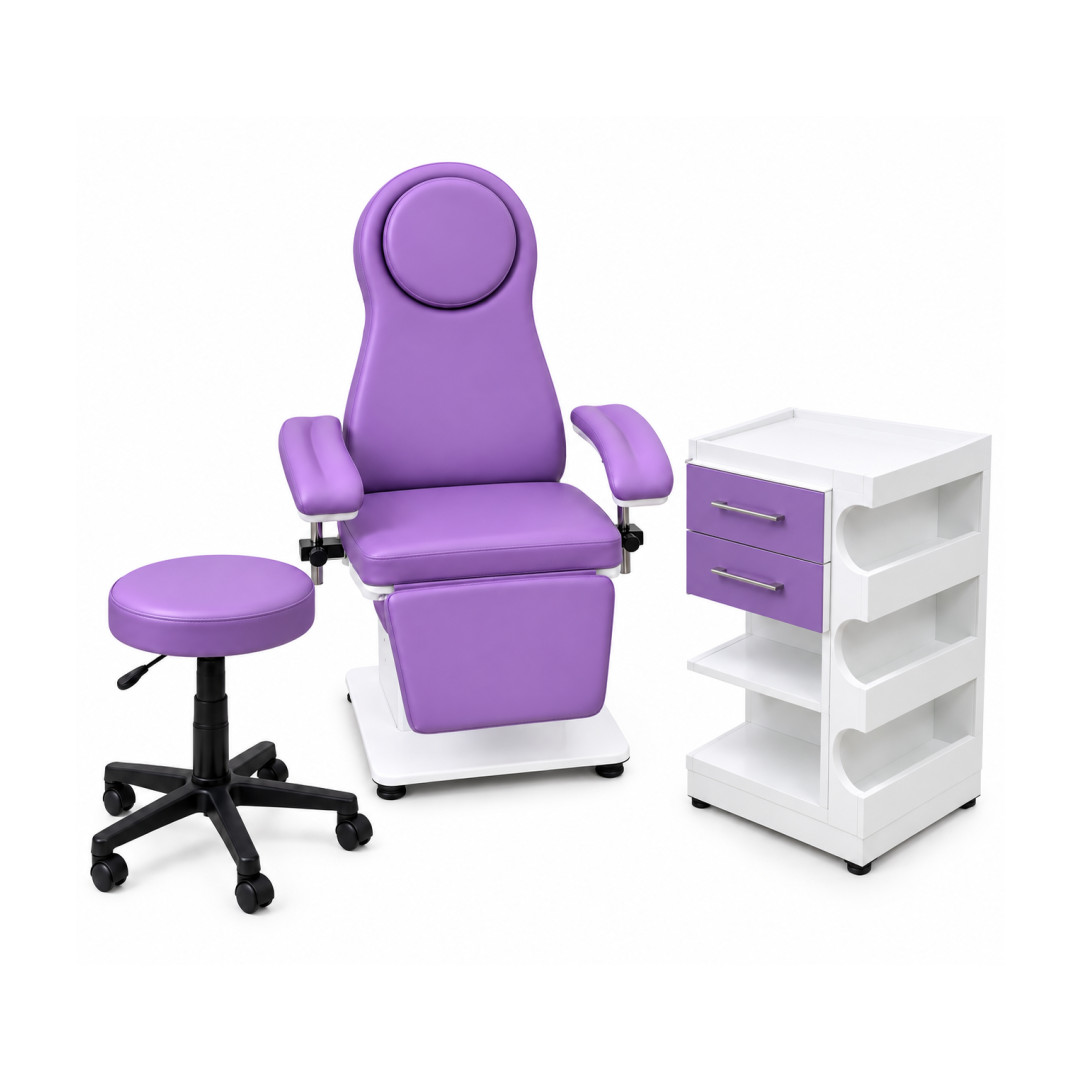 Fauteuil de prélèvement gynécologique