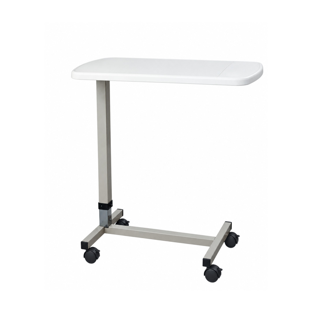 Table à manger bois et inox